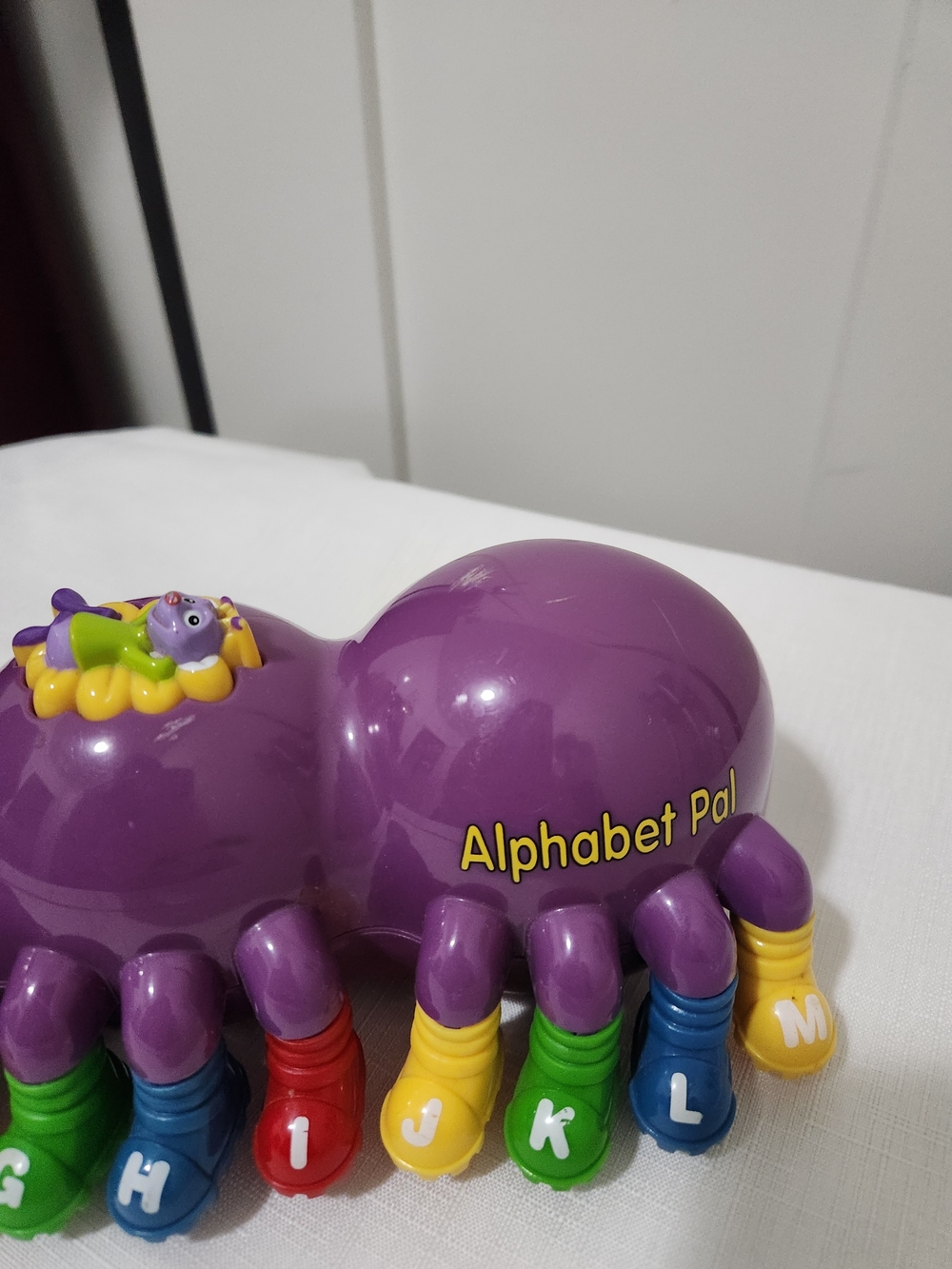 LeapFrog Alphabet Pal Purple Caterpillar Interactive Pull Toy-2001 - Picture 3 of 6